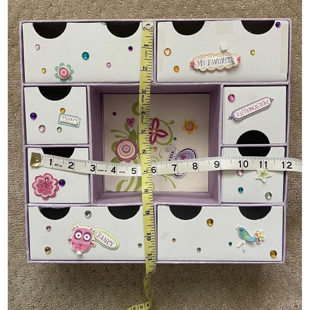 AMERICAN GIRL Jewelry Keeper Organizer 8 Drawers-11